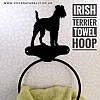 Irish Terrier Towel Hoop